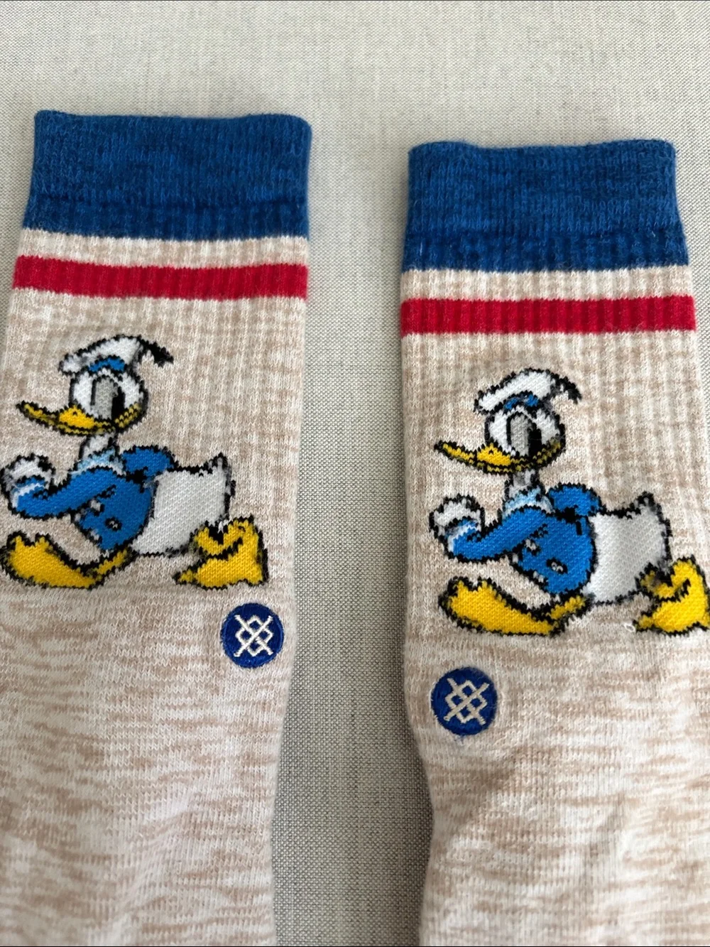 Stance X Vintage Disney Donald Duck Crew Socks Large